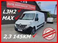 Renault Master  L3H2 2,3 145km Max Maxi Klima Tempomat Hak GPS
