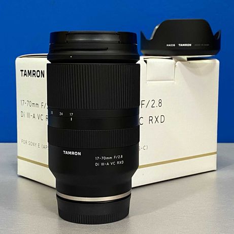 Tamron 17-70mm f/2.8 Di III-A VC RXD (Sony) - NOVA- 5 ANOS DE GARANTIA