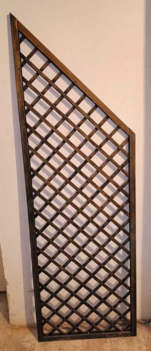 Drewniany płotek, kratka, panel na balkon, działkę pod kwiaty, rośliny