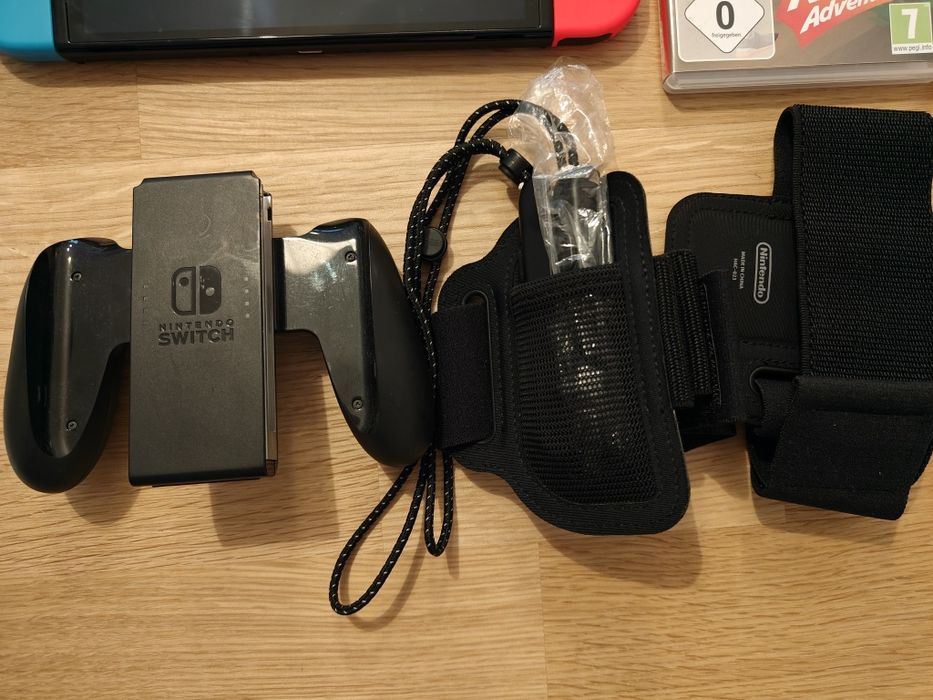 Nintendo switch Oled + 3 jogos + Ring fit