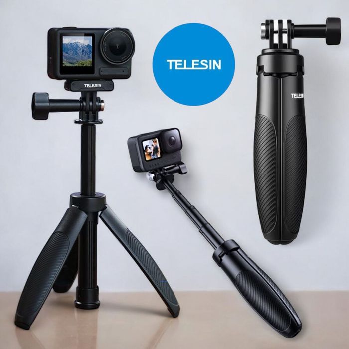 Мини монопод-штатив Telesin для экшн-камер Штатив для екшн-камер GoPro