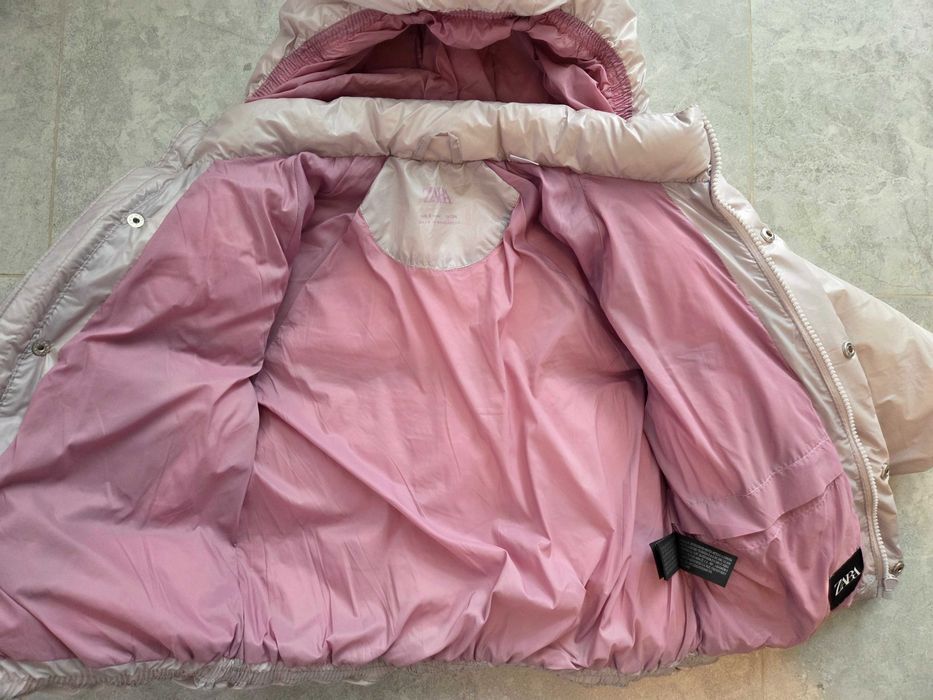 Куртка Zara тепла, водовітштовхуюча, зимова. 104 розмір
