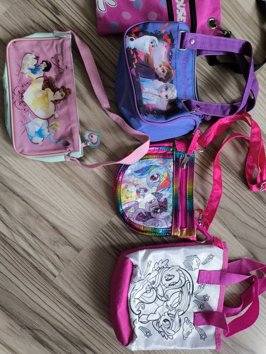 Torebka dla dziewczynki Myszka Minnie My little pony Frozen Princess