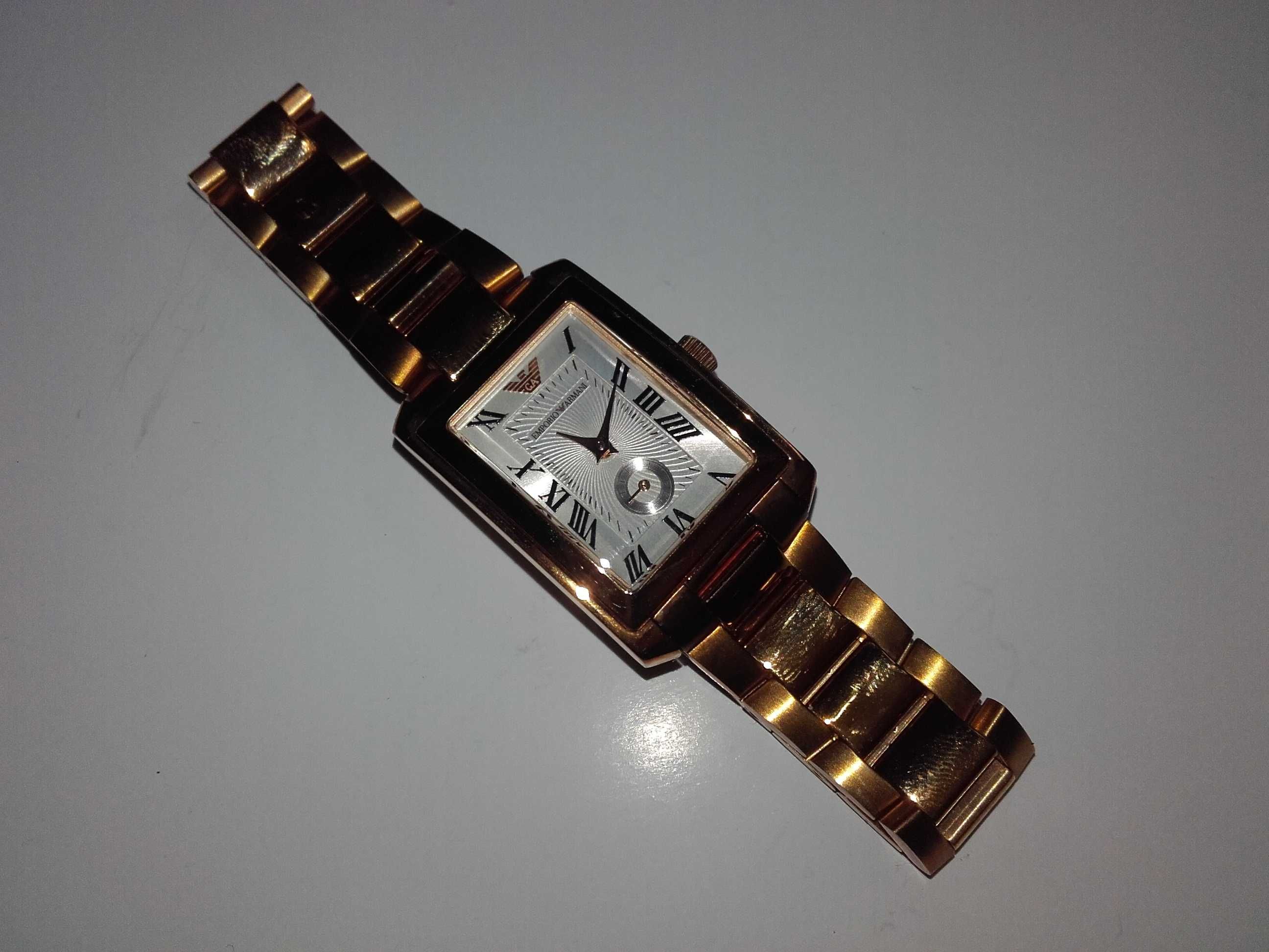 emporio armani zegarek zloty 251500 orologi