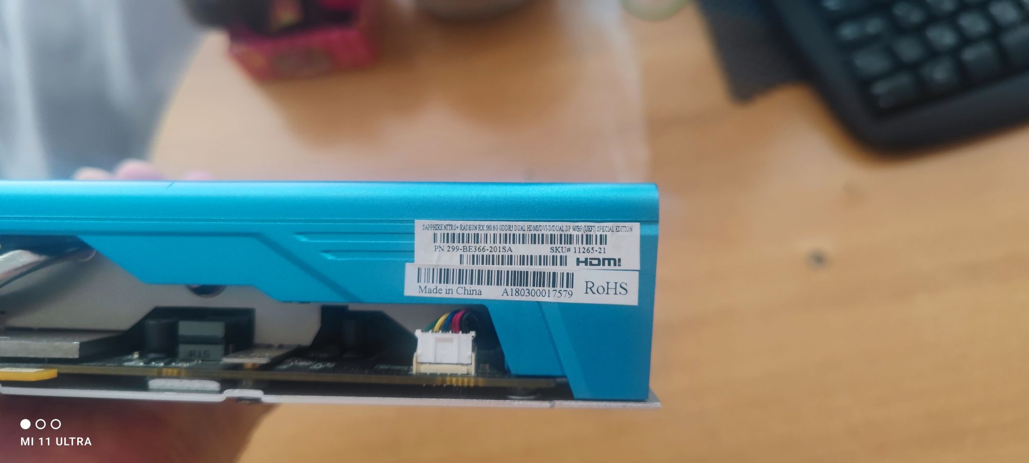Відеокарта Sapphire AMD Radeon RX 580 nito+ 8Gb Special Edition