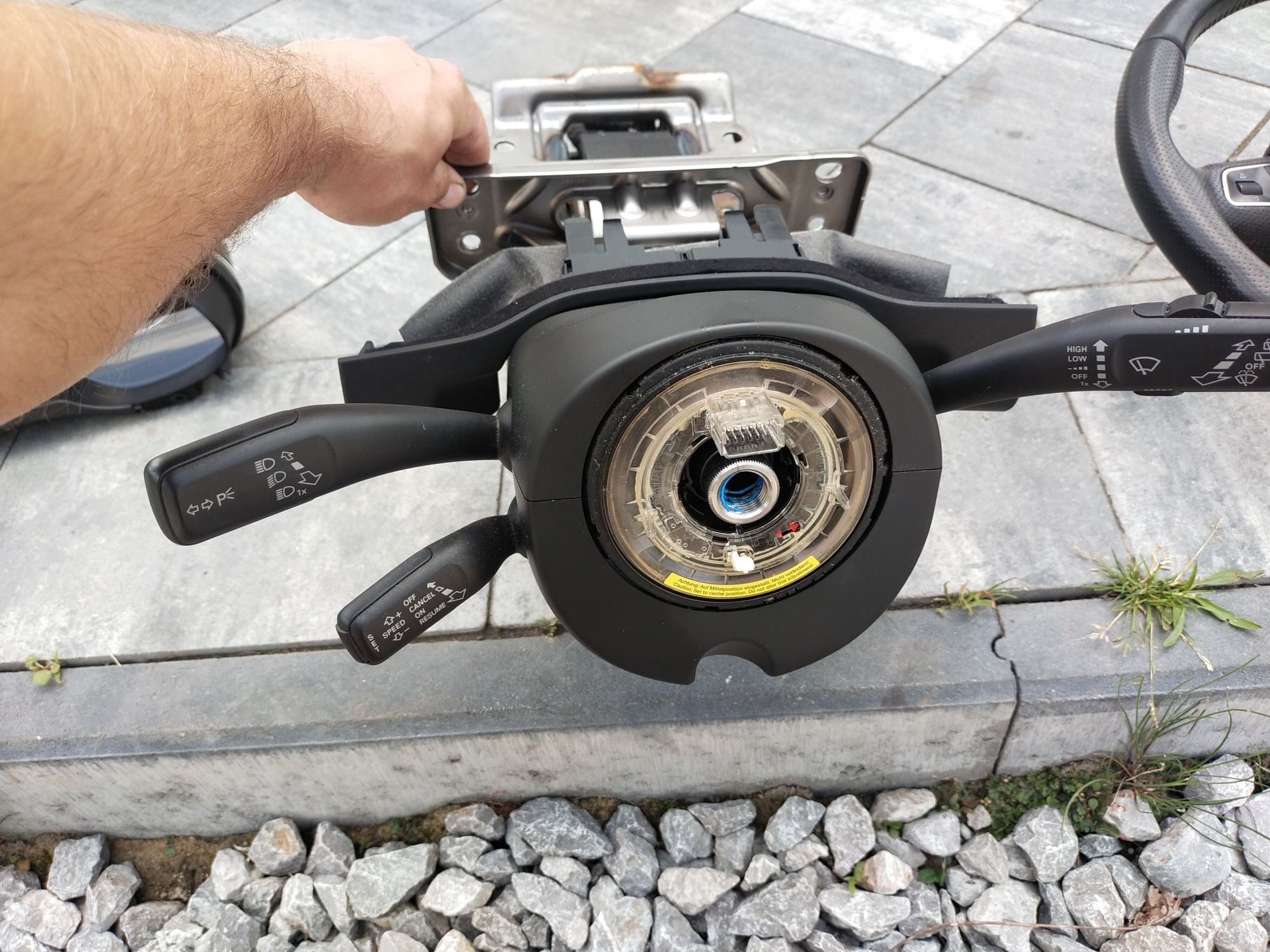 Audi a4 B8 A5 Q5 SWAP manetki multi tempomat