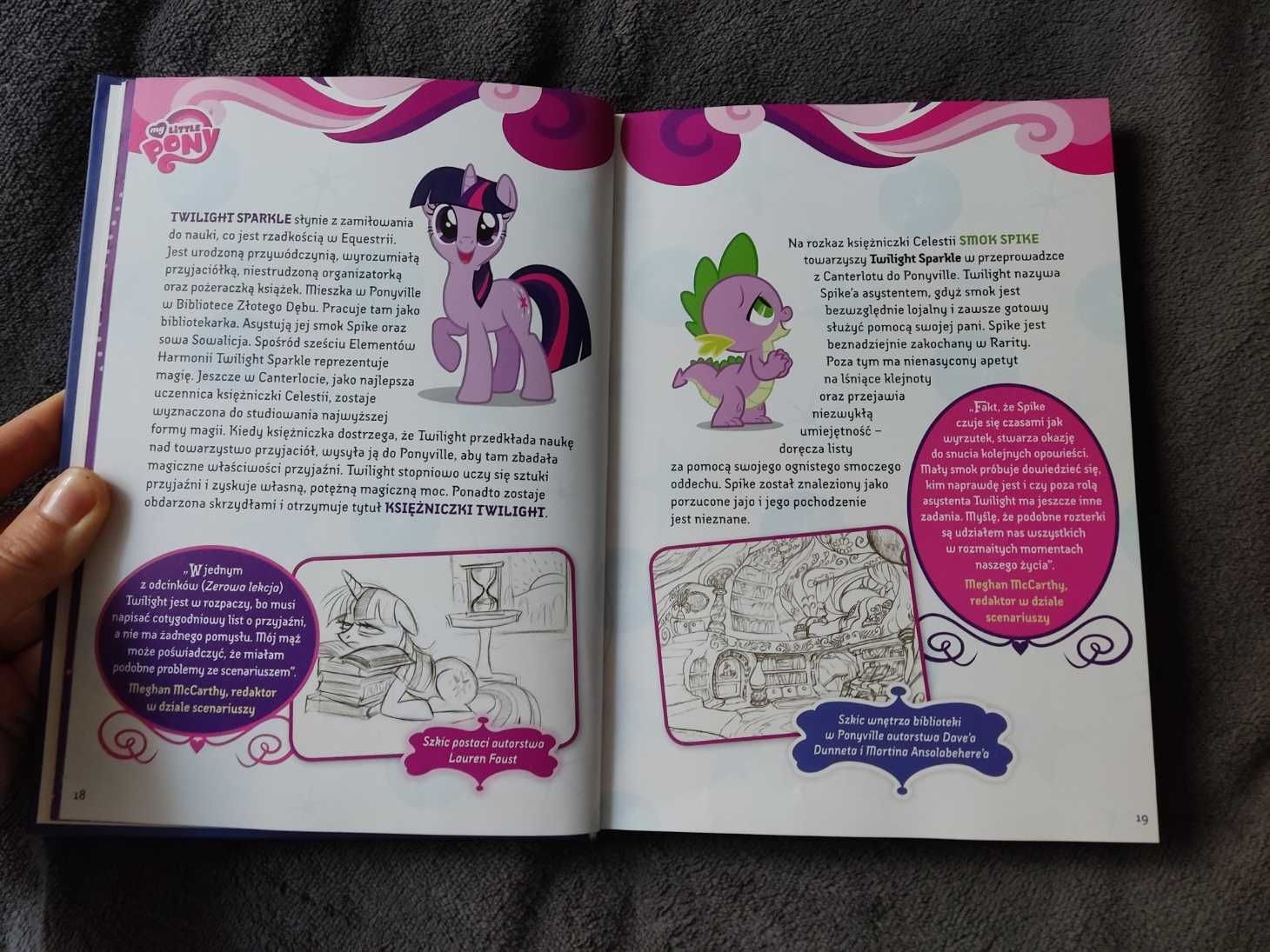 Elementy Harmonii Kucyki Pony książeczka dla dziewczynek