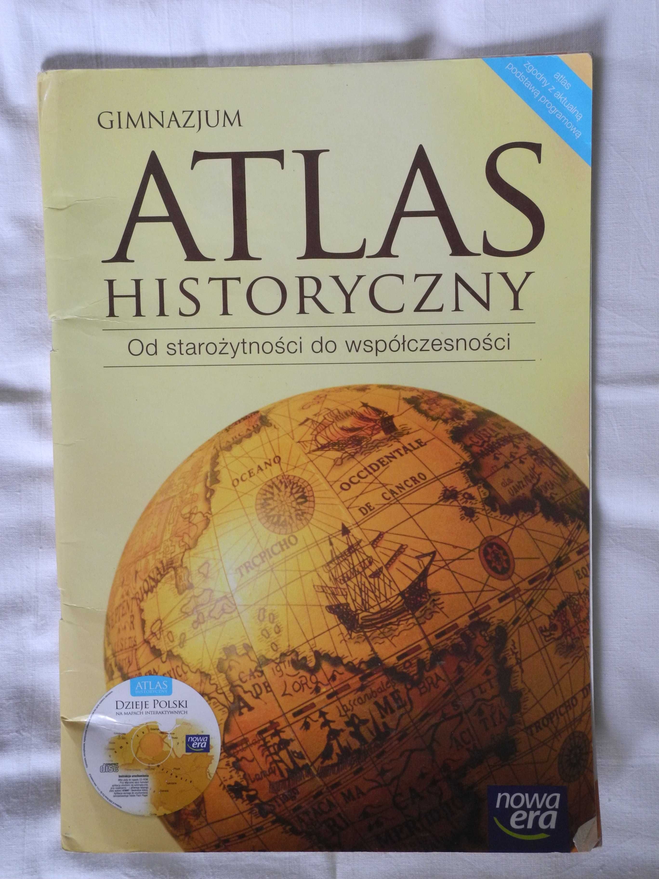 Atlas historyczny (zawiera płytę z mapami interaktywnymi)