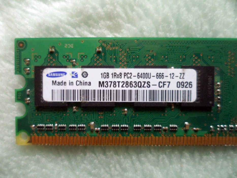 Оперативна пам'ять   DDR2 Samsung 4Gb (4x1Gb) 800 Мhz