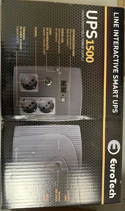 Vendo UPS 1500VA/900W nova