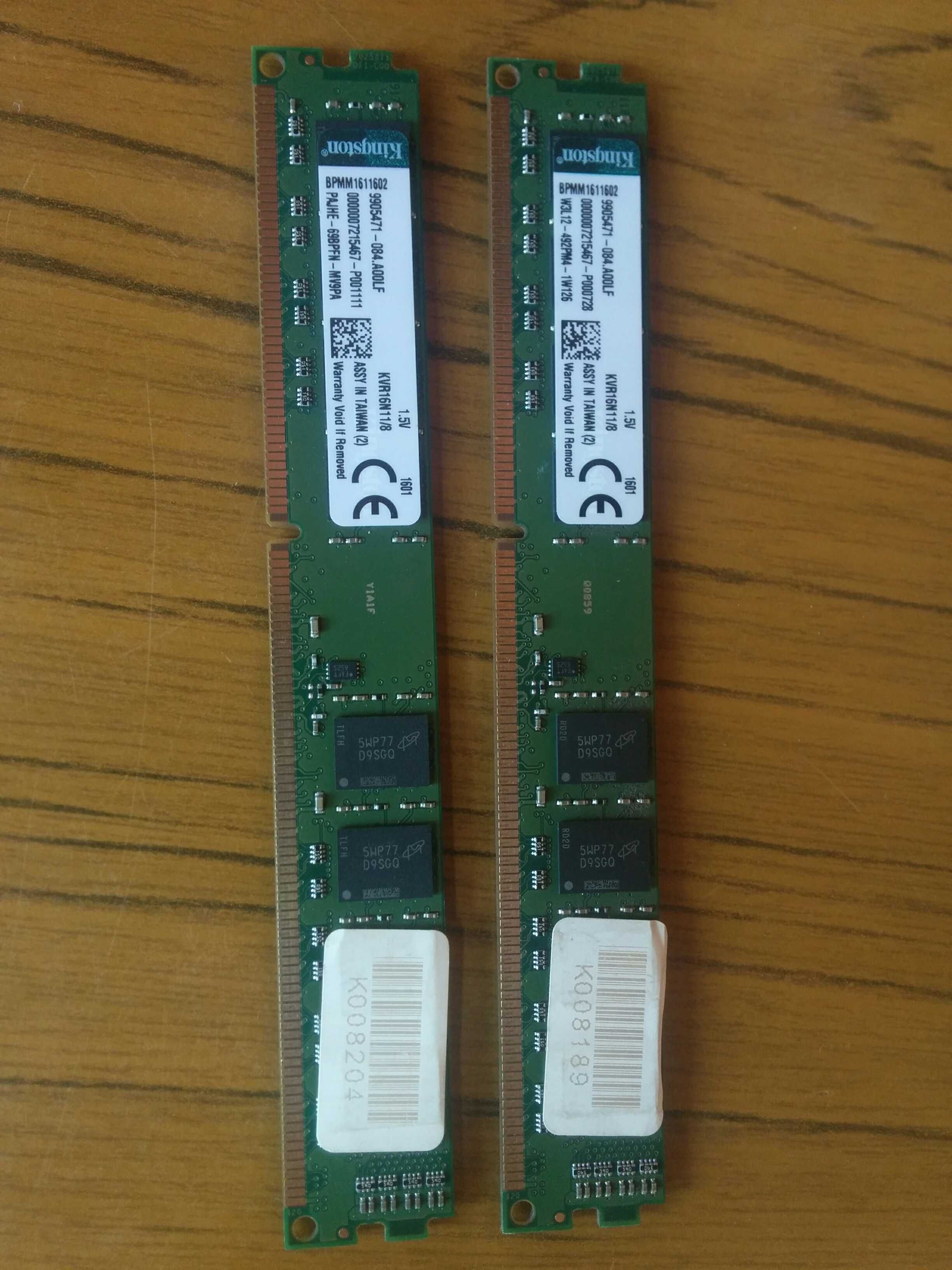 Оперативная память ОЗУ DDR3 Kingstone 8 gb PC3 12800