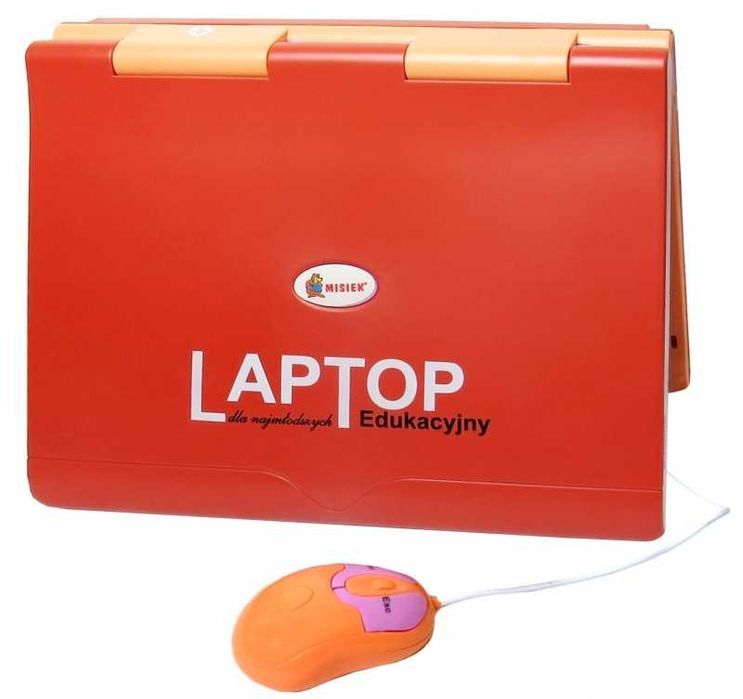 Laptop edukacyjny 80 programów litery matematyka gry nauka