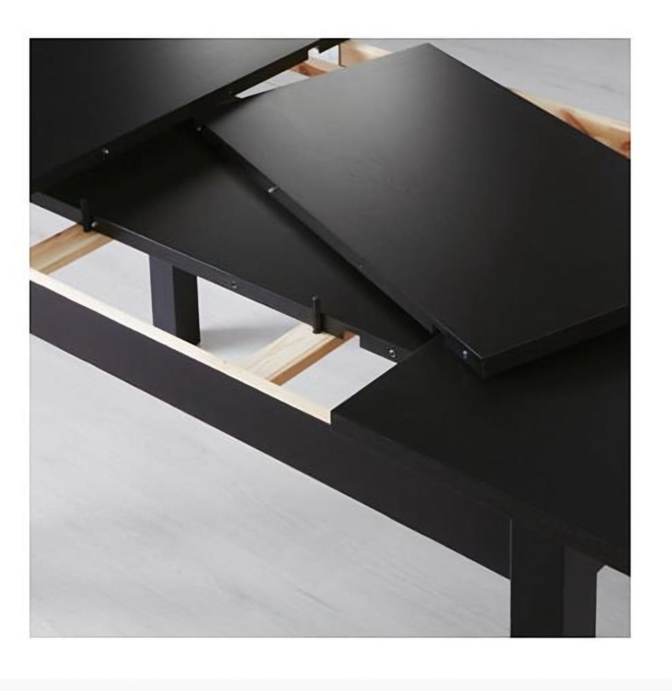 czarny stół ikea