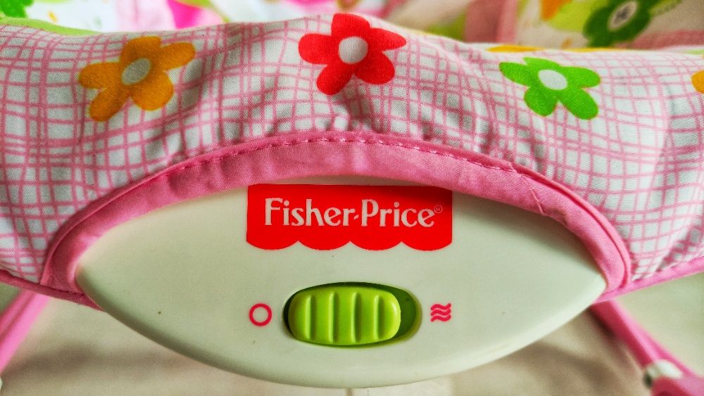 Fisher Price Leżaczek-Bujaczek 3w1 dźwięk, wibracja