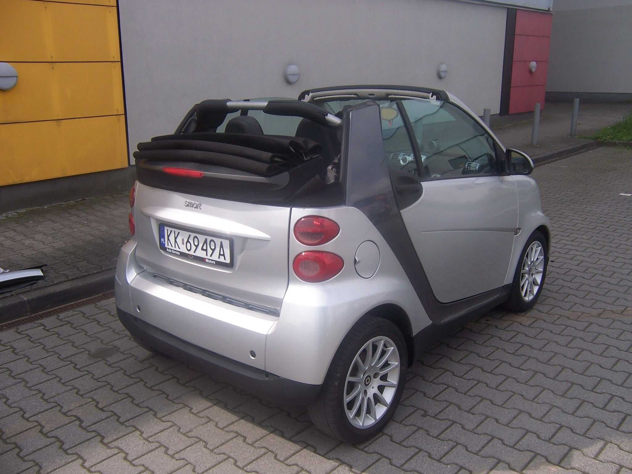 OKAZJA !!! Smart Fortwo cabrio mały przebieg ładny zadbany 1.0 benzyna