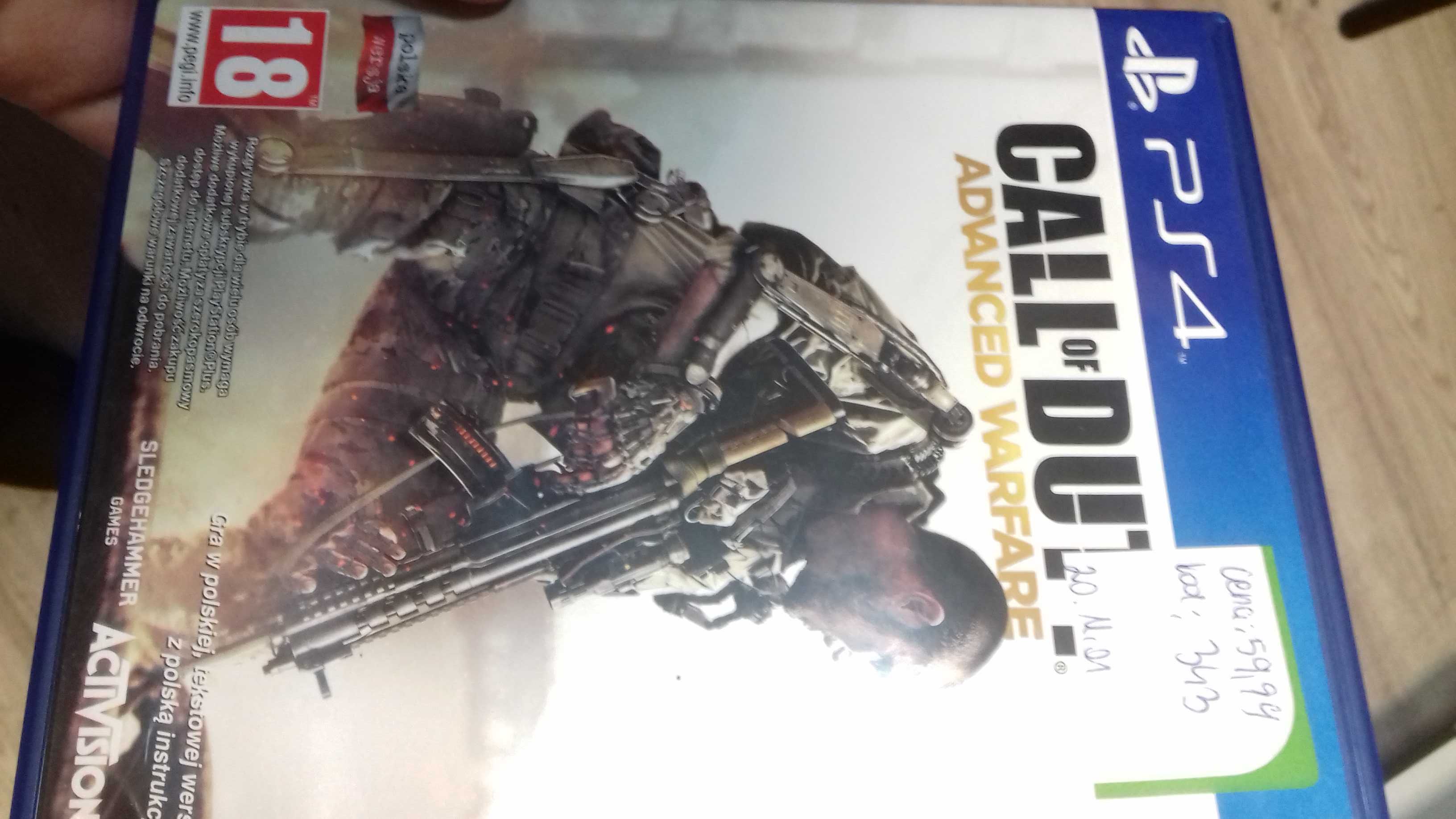 Call of duty advanced warfare ps4, sklep tychy, WYMIANA