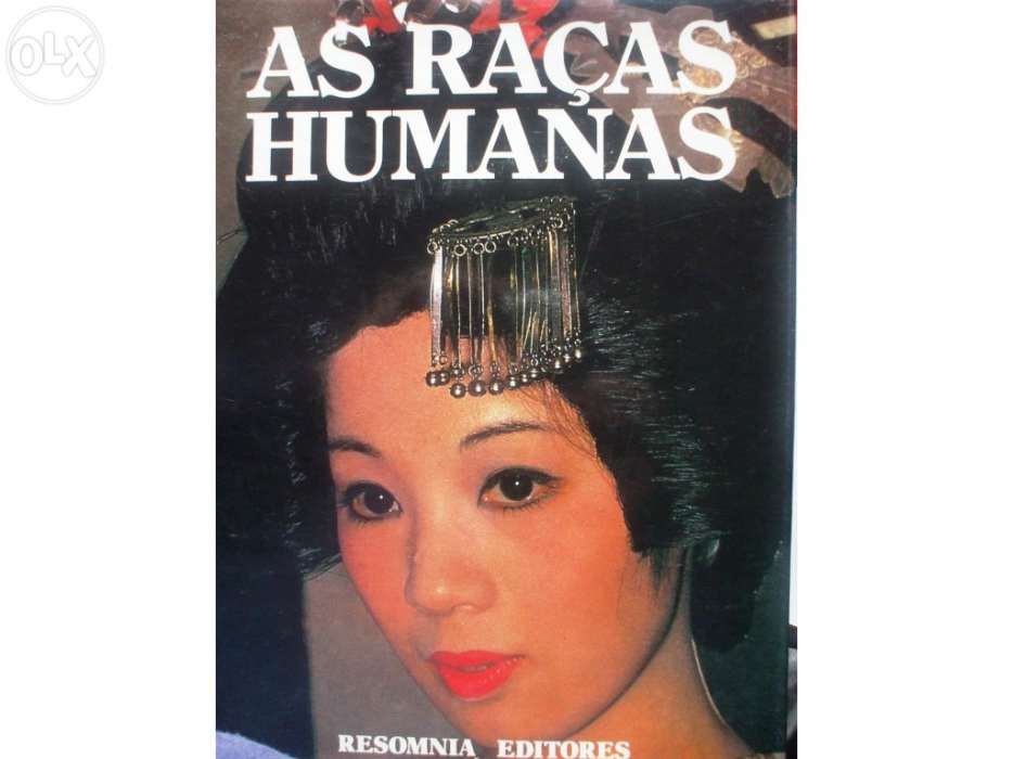 Colecção de 4 livros sobre as raças humanas