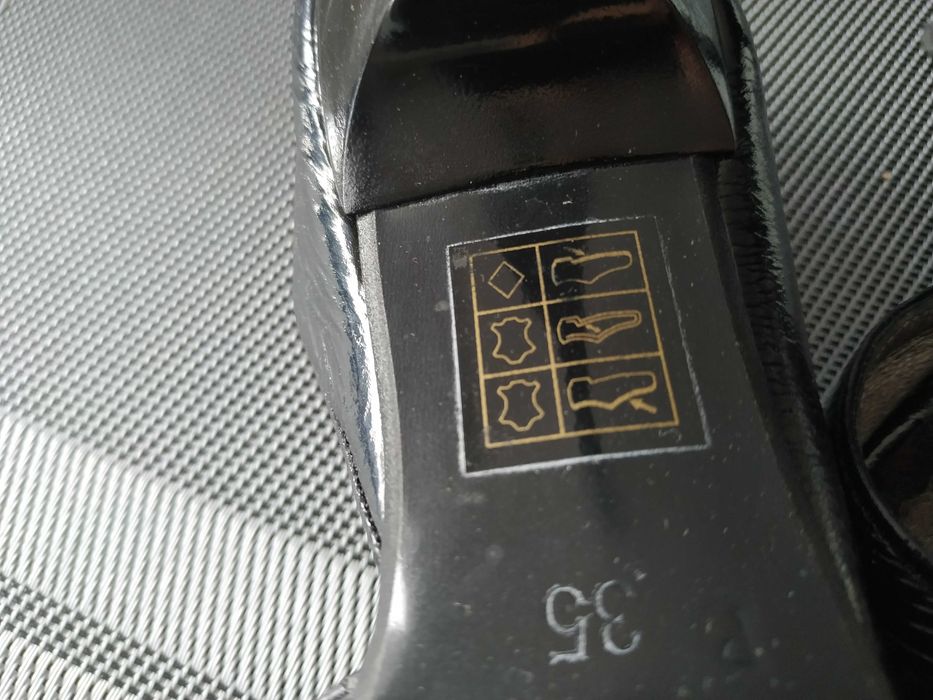 buty damskie czółenka na szpilce skóra naturalna r.35