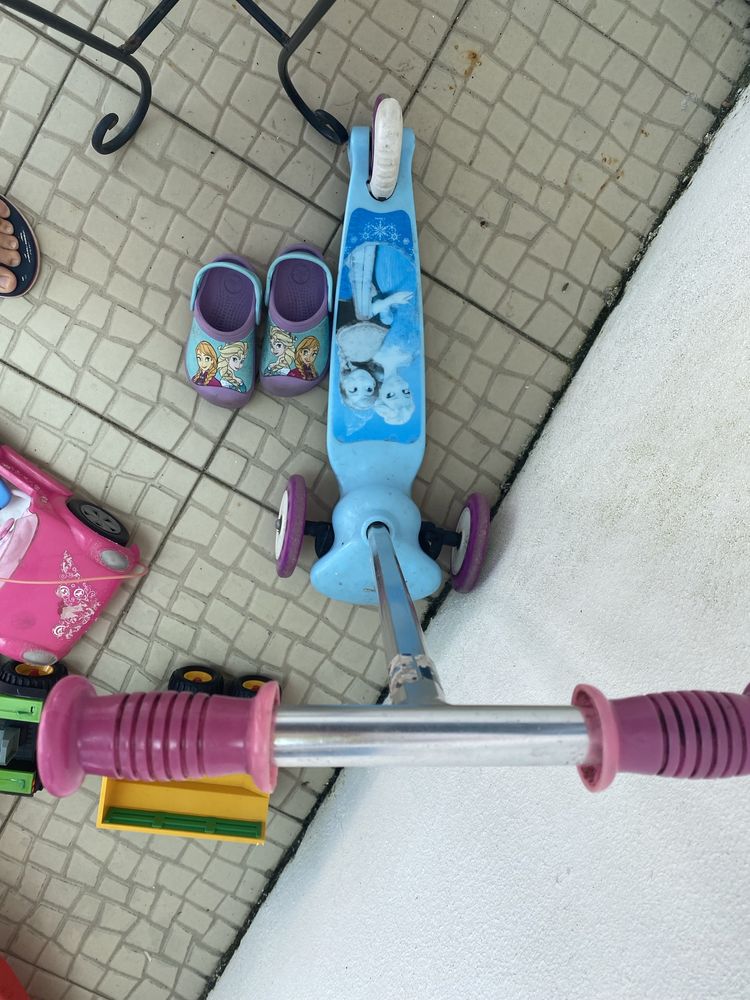 Trotinete de 3 rodas Frozen