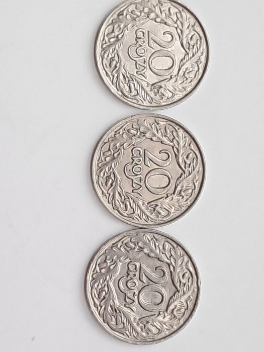 Moneta obiegowa 20 groszy II RP 1923 rok