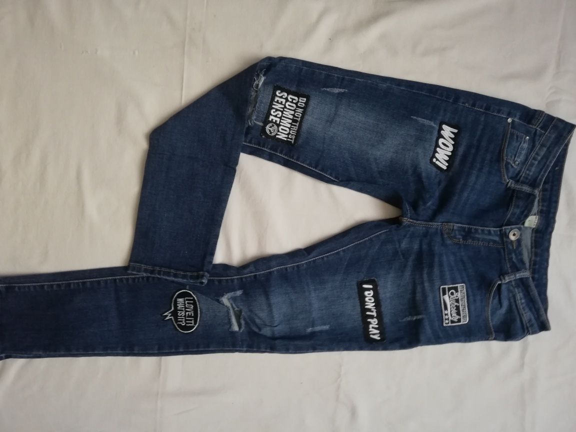 Spodnie damskie jeans