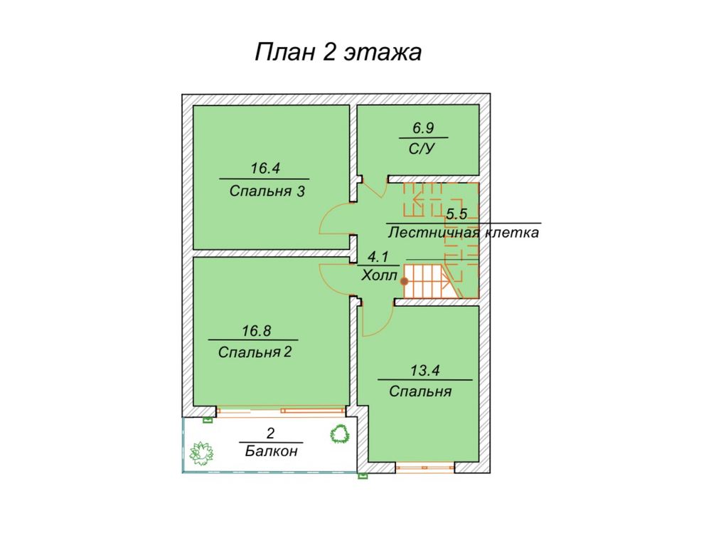 Таунхаус с ремонтом, от застройщика, Таирова/Червоный хутор