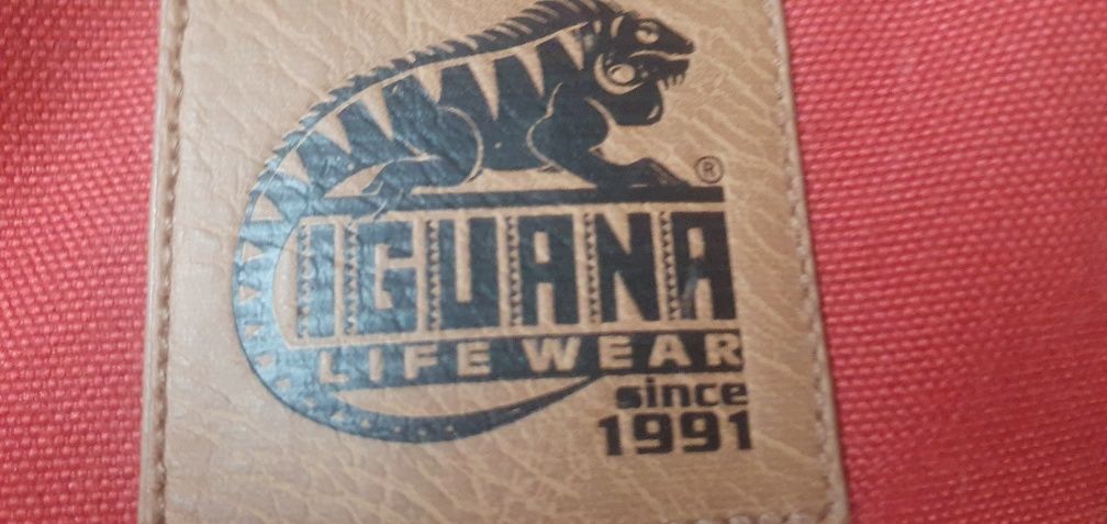Plecak iguana czerwony