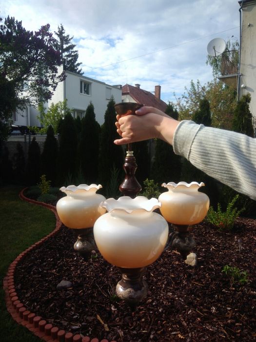 Żyrandol PRL stan idealny