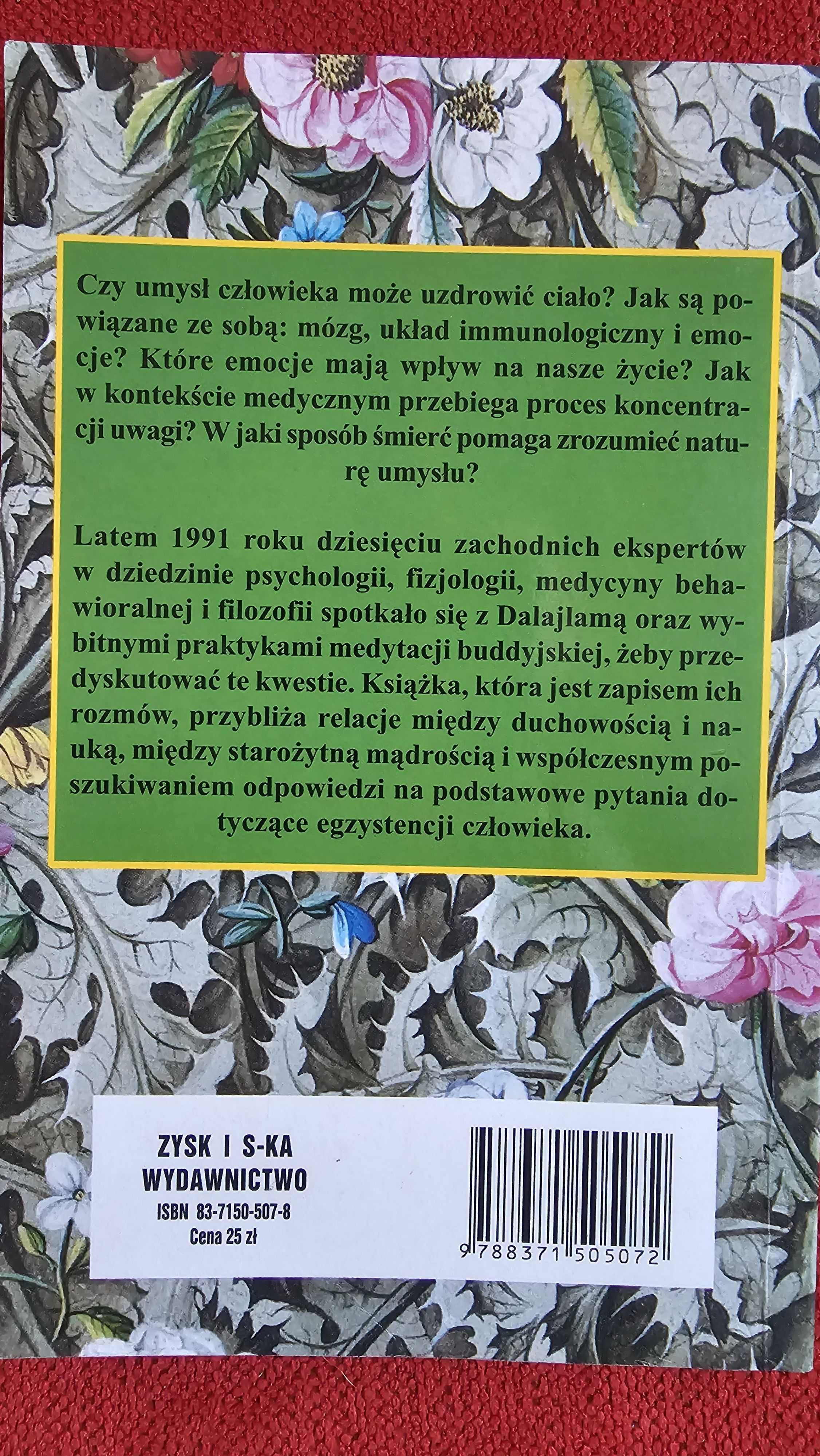 AF Uzdrawiające emocje Daniel Goleman Rozmowy z Dalajlamą SPIS