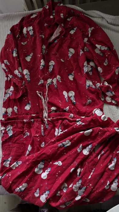 Piżama świąteczna bawełniana size plus xxl 44 46