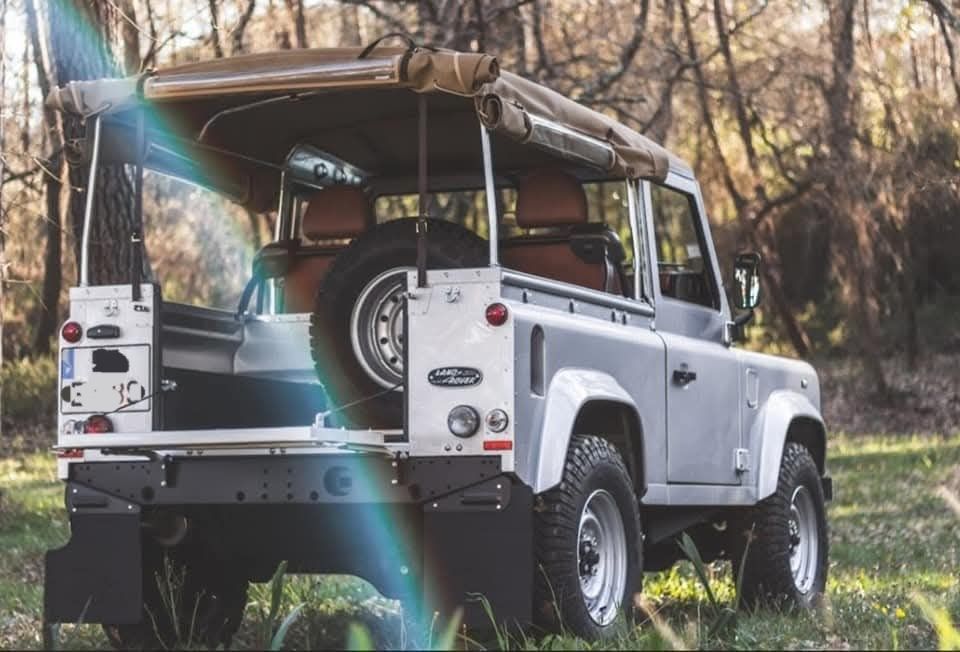 Defender 90 soft top