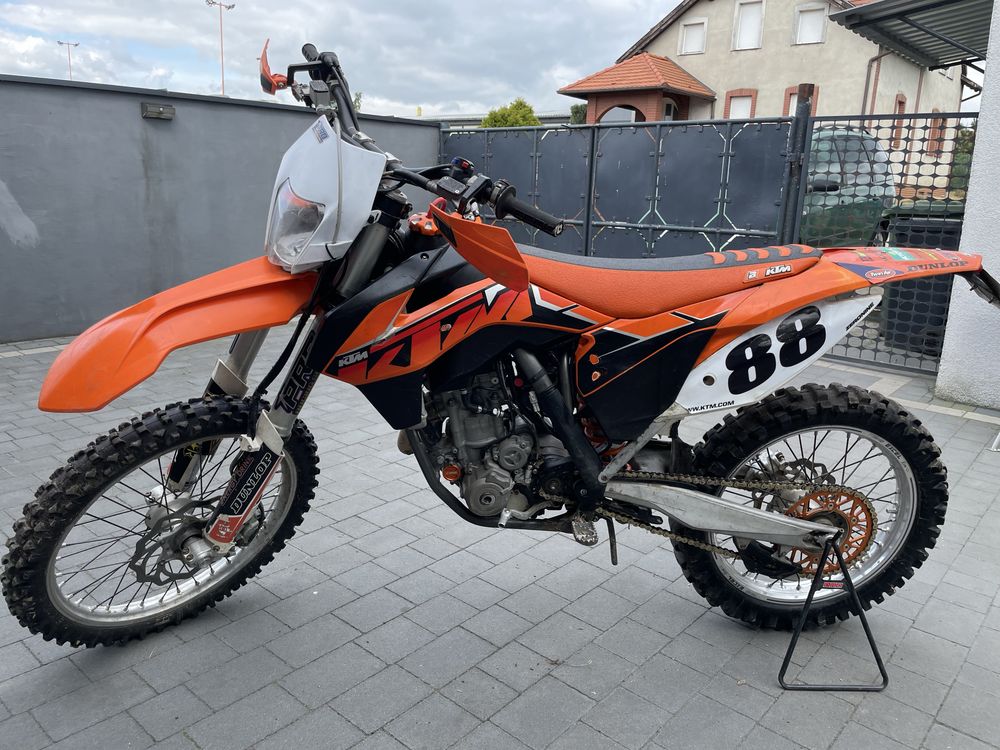 Ktm sxf 250 cross supermoto zarejestrowany