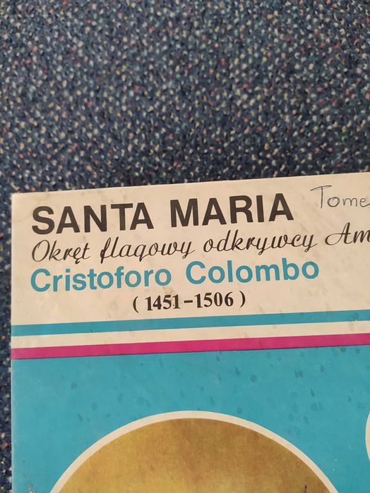 Zestaw modelarski drewniany Santa Maria