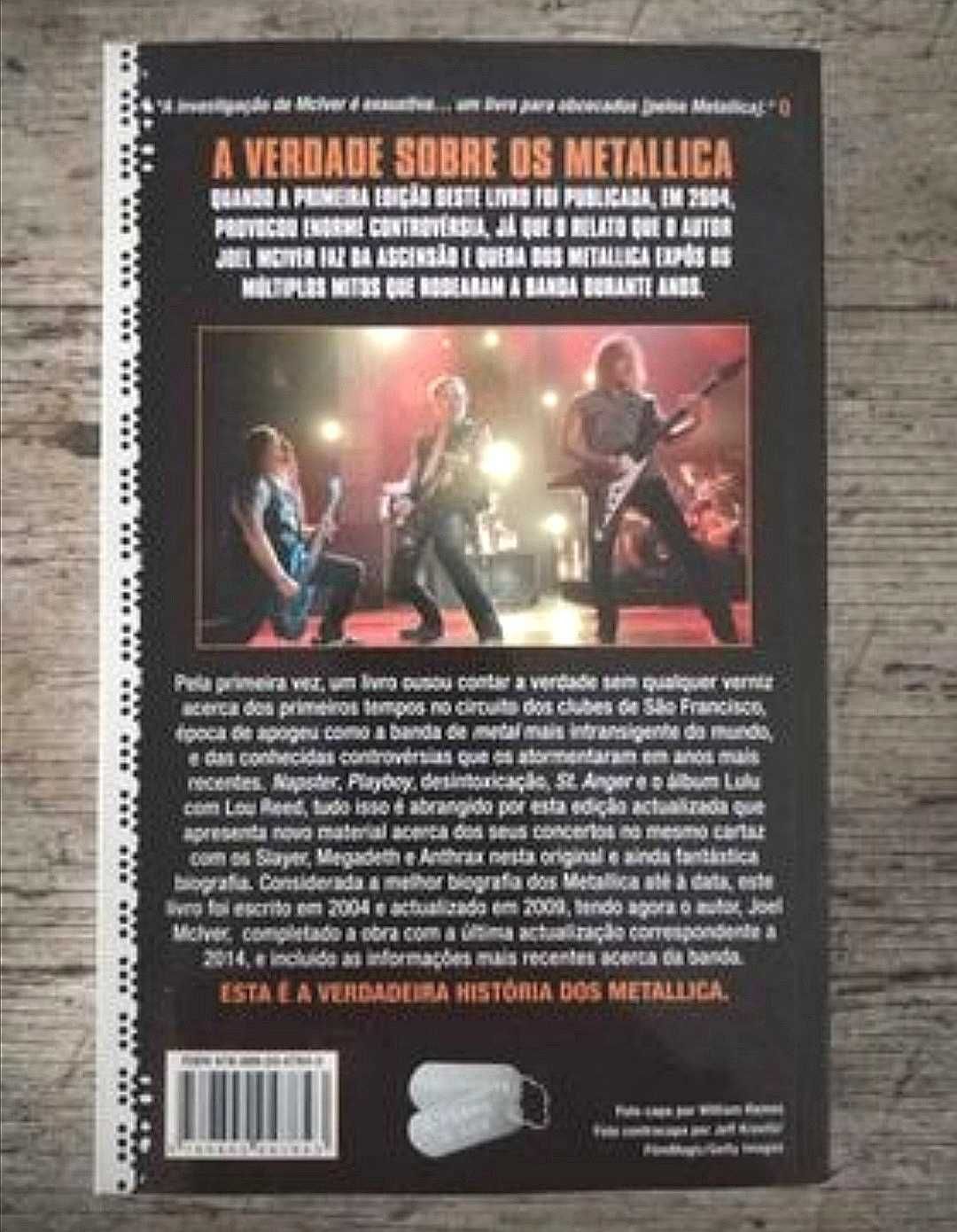 - Livro dos METALLICA "Justice For All: A Verdade Sobre os Metallica"