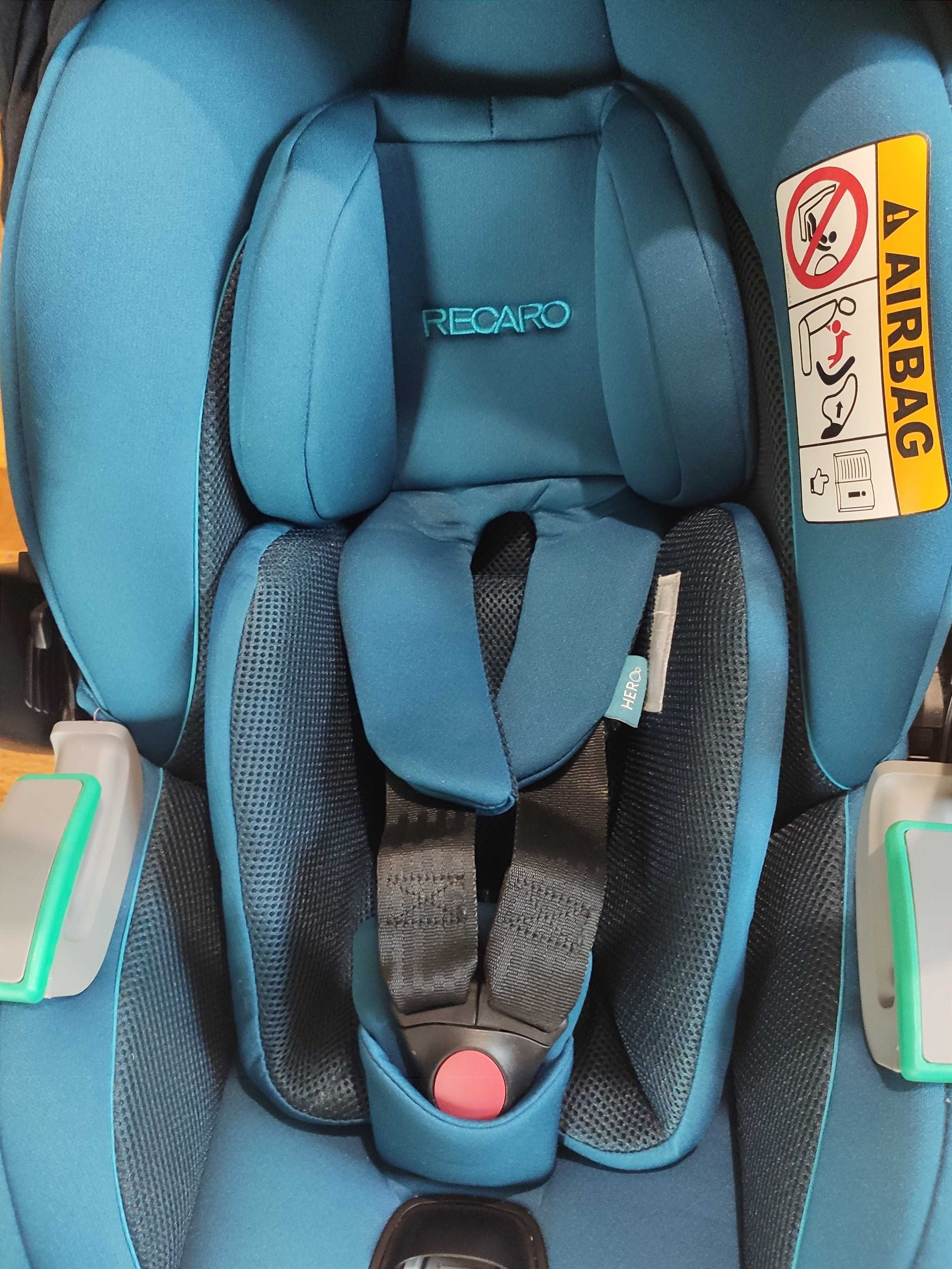 Fotelik dla auta Recaro Avan i-Size 0-13 kg + adaptery do wózka