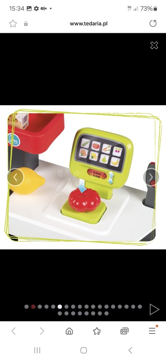 Smoby supermarket sklep jak nowy