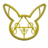 Foremka w kształcie Pokémon Pikachu | DRUK 3D