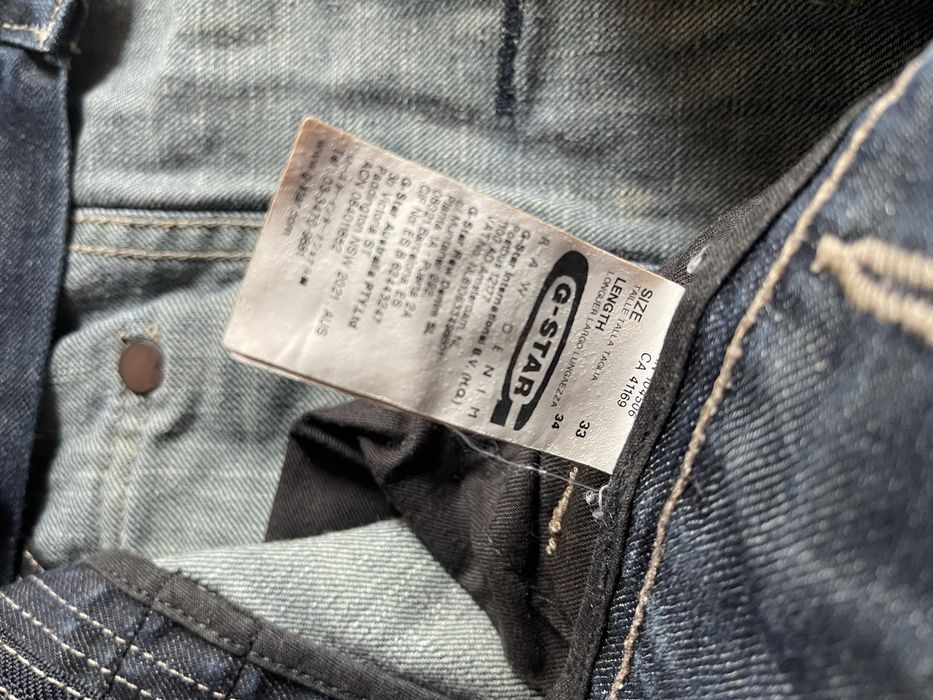 Calcas G-Star Raw Size 33 Lenght 34