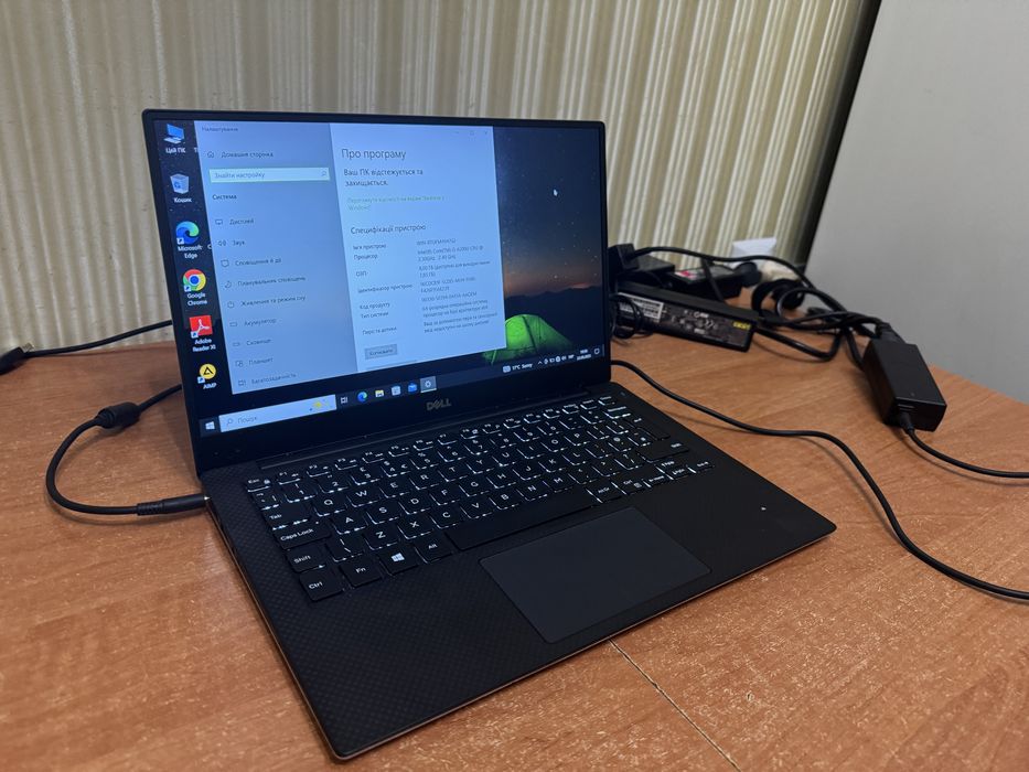 Ноутбук Dell XPS 9350 core i5 6gen fulhd ips