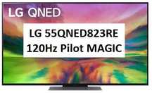 Nowy TV LG 55QNED823RE - 120Hz webOS HDMI 2.1 DVB-T2