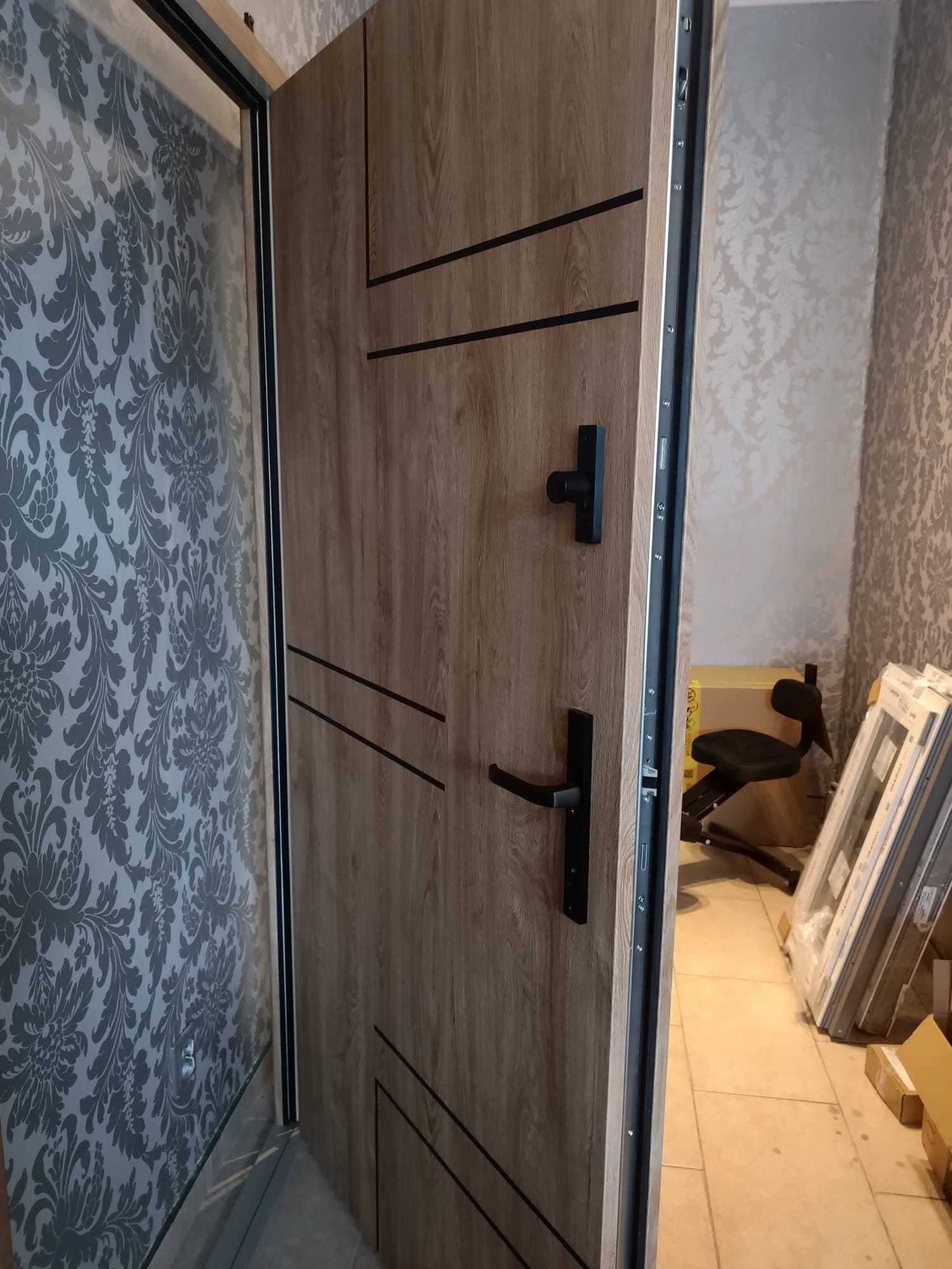 Drzwi Wejściowe Wikęd Optimum Termo Woodek Dąb Turner  RABAT 50%