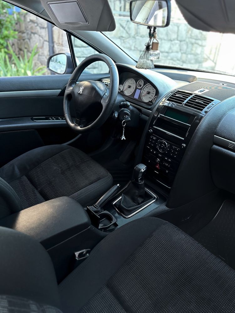 Peugeot 407 2010 1.6 HDi дизель біла Пежо Taxi