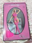 Bielizna damska body stocking różowa