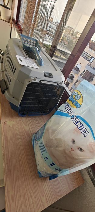 Box para transporte de animais.