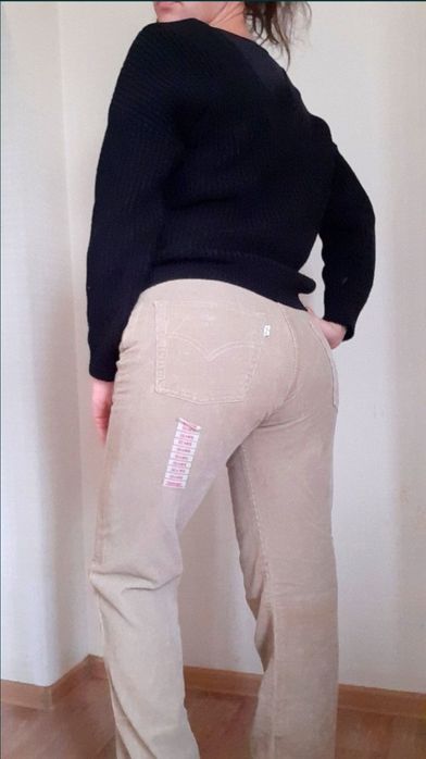 Жіночі вельветові штани/джинси, S-М. Нові, оригінал