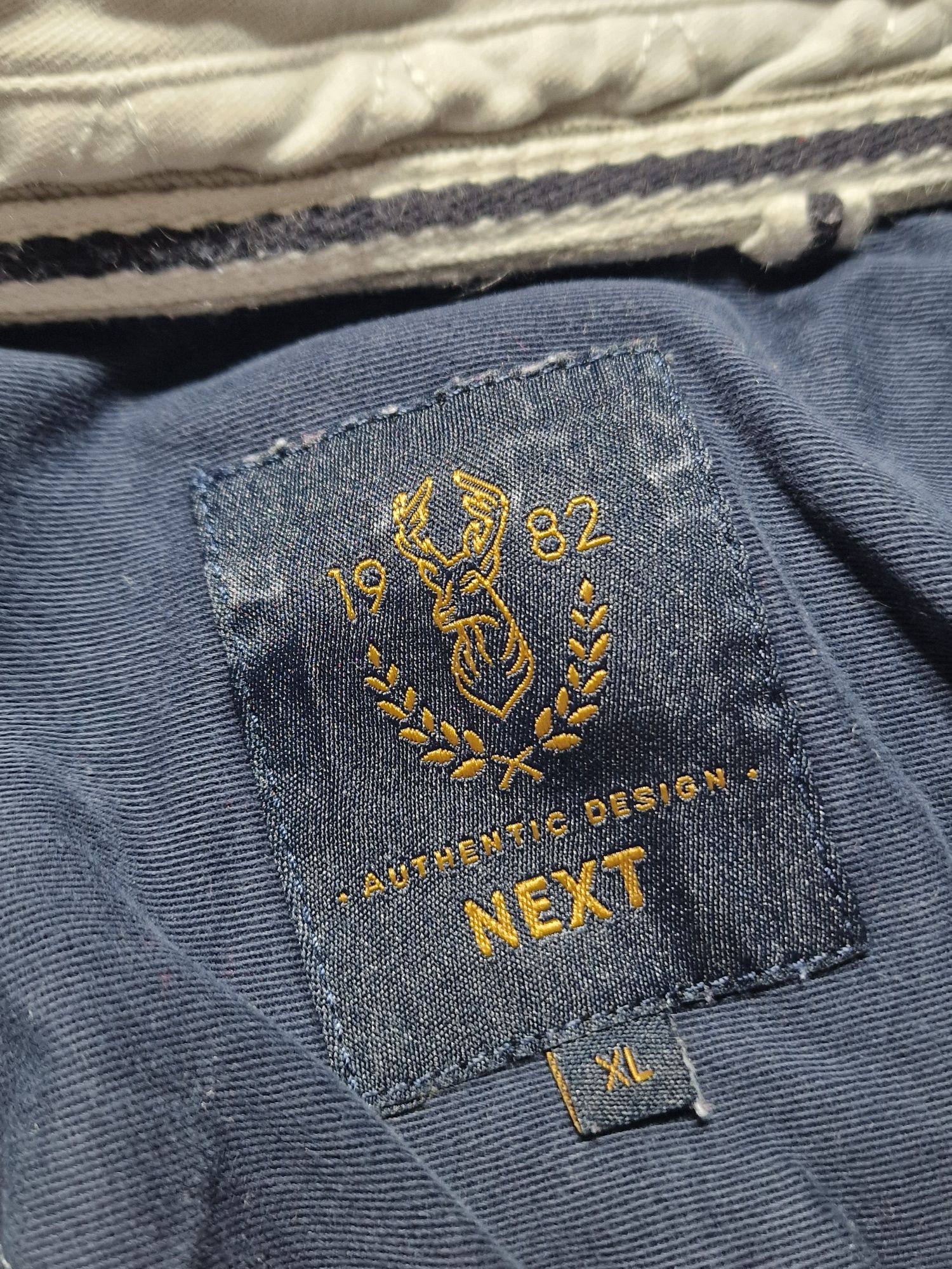Koszulka w Paski Next Polo rozmiar XL vintage elegancka