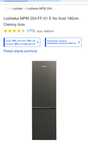 Lodówka MPM 254-FF-51 E No frost 180cm Ciemny Inox