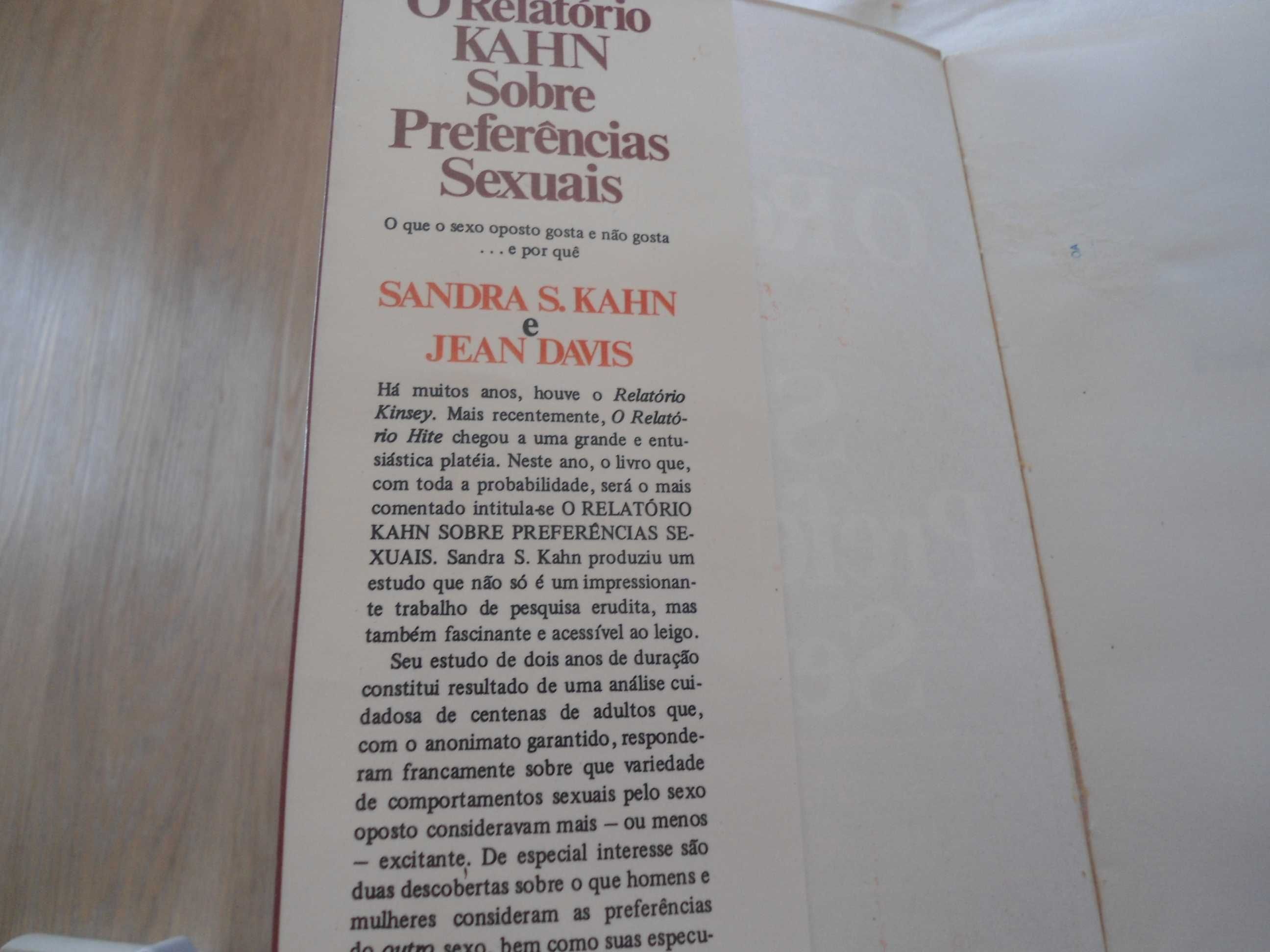 O Relatório Kahn sobre preferências Sexuais-Sandra S Kahn e Jean Davis