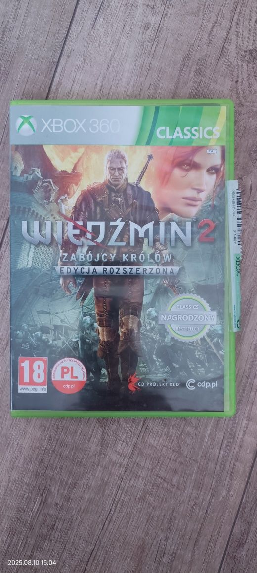 Wiedźmin 2 gra na xbox 360