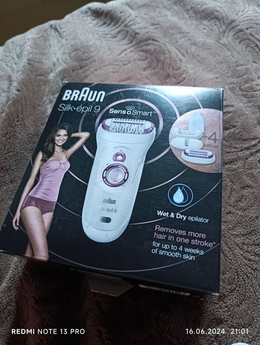 Електричний епілятор Braun